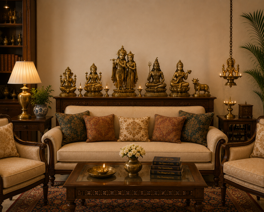 Brass Religious Statues: India's Ancient Art of Sacred Casting