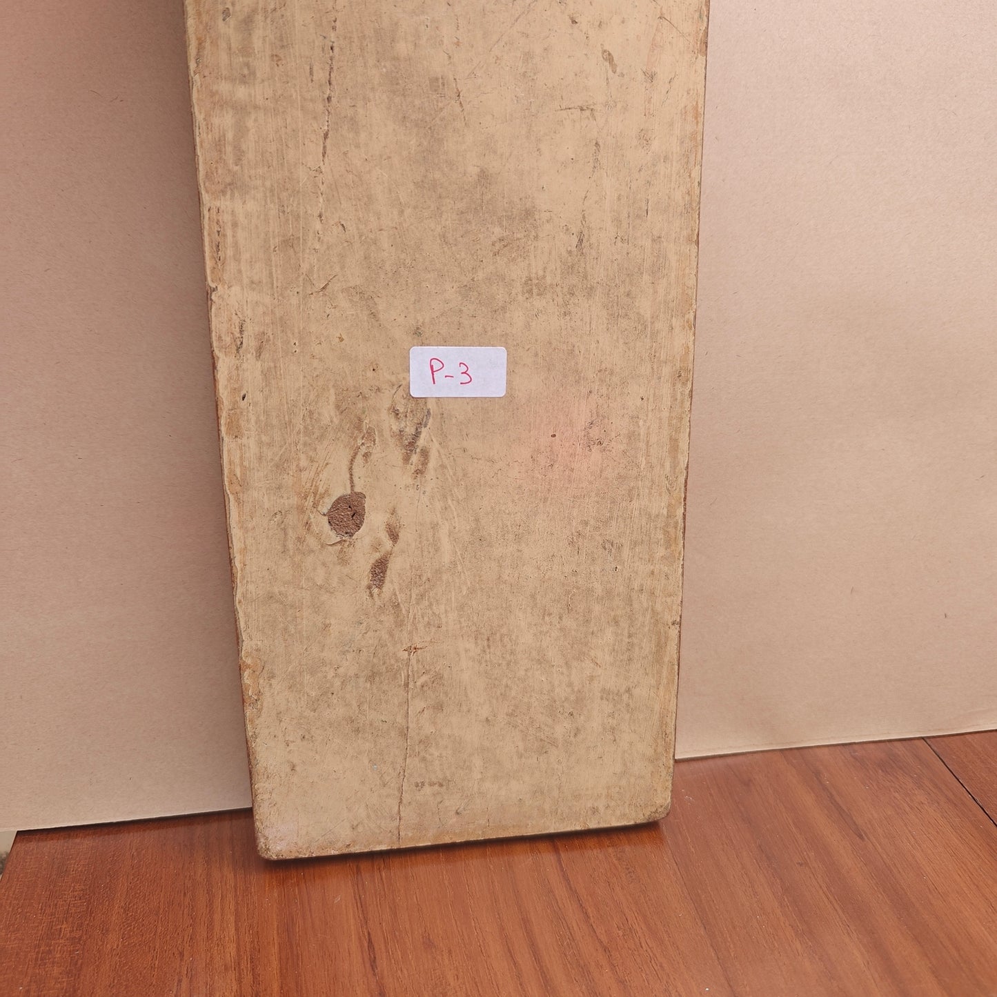 Vintage Beige Jharokha Wooden Wall Mirror | Moroccan Style Distressed Frame | Gujarat & Rajasthan